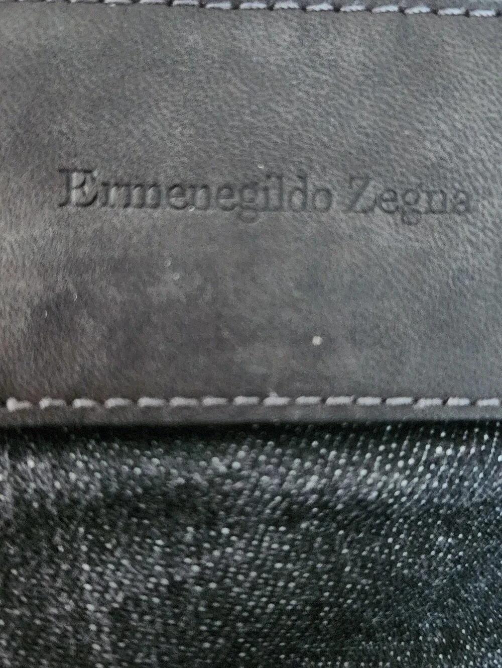 Mens Aded Black Ermenegildo Zegna luxury jeans Size 34